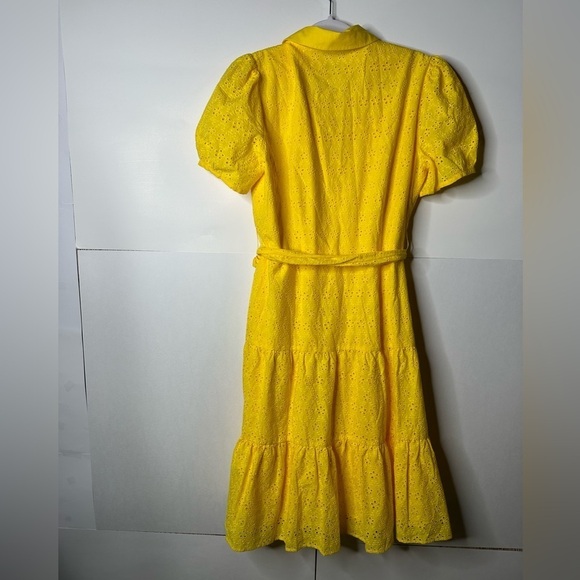 UNTUCKIT Cotton Eyelet short Sleeve Augusta Dress - Picture 6 of 8